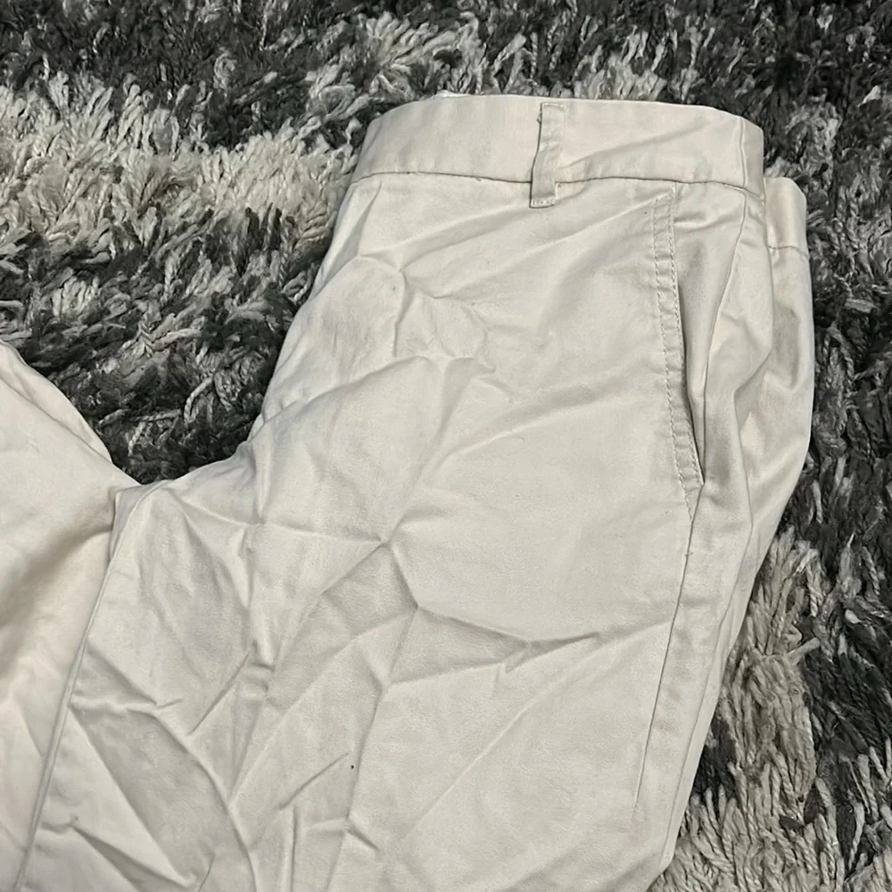 J. Crew white crew